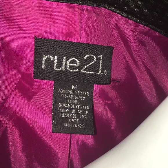 Rue21 black lightweight jacket - Picture 5 of 8